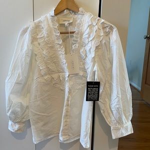 Gorgeous white tuxedo shirt